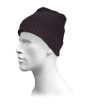Unisex acrylic  self Designer Cap black